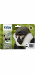 EPSON ink čer+bar Stylus "Opice" S20/SX100/SX200/SX400 (T0895) multipack
