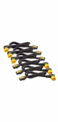 APC Power Cord Kit (6 ea),Locking,C13toC14 (90Dg),0.6m AP8702R-WW