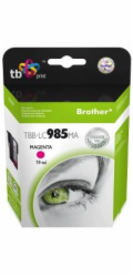 Ink. kazeta TB kompat. s Brother LC 985 MA 100% N
