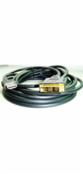 Kabel HDMI-DVI 1,8m,M/M stín.,zlacené kontakty 1.3