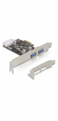DeLOCK PCIe x1 karta pro 2x ext. USB 3.2 Gen 1, USB řadič