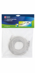 Kabel EMOS RJ-45 M, RJ-45 M, 15m, šedý S9127