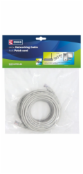 Kabel EMOS RJ-45 M, RJ-45 M, 10m, šedý S9126