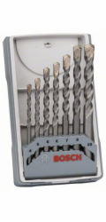 Bosch X-pro sada vrtáků CYL-3 (Silver Percussion) 7ks (4,5,6,6,7,8,10mm)