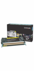 TONER LEXMARK C746, C748 Yellow Return Program Toner Cartridge, 7000 strán