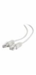 GEMBIRD kabel patchcord Cat5e stíněný FTP 15m, šedý