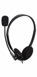 GEMBIRD sluchátka s mikrofonem MHS-123, černá