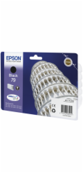 EPSON Ink čer WF-5xxx Series Ink Cartridge "Pisa" 79 Black (14,4 ml)