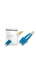 DIGITUS Fiber Optic Patch Cord, LC to SC, Singlemode 09/125 µ, Duplex Length 10m