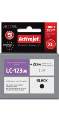Activejet AB-123BN Inkoust (náhradní Brother LC123BK/121BK; Supreme; 15 ml; černý)