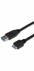 PREMIUMCORD Kabel USB 3.0 A - Micro B 0,5m, propojovací (M/M)