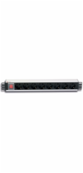 Intellinet 19" Rackmount 8-Way Power Strip - German Type, rozvodný panel, 8x DE zásuvka, 3m kabel