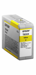 Epson C13T850400 - originální EPSON ink bar ULTRACHROME HD "Kosatka" - Yellow - T850400 (80 ml)