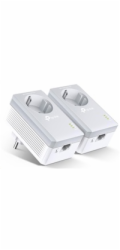 TP-Link TL-PA4010PKIT [Sada adaptérů AV600 Powerline Starter Kit s podporou napájení (AC)]
