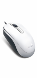 GENIUS myš DX-120, drátová, 1200 dpi, USB, bílá