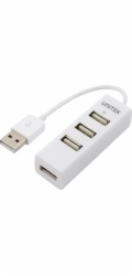 HUB USB Unitek Y-2146 4x USB 2.0 mini bílý