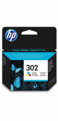 HP 302 Tri-colour, F6U65AE
