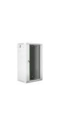 LANBERG 19" RACKOVÁ SKŘÍŇ PRO MONTÁŽ NA STĚNU 22U/600X450 (FLAT PACK) ŠEDÁ V2