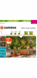 GARDENA mds-startovací sada pro rostliny v květináčích (redukční přístroj + rozvody + kapače)