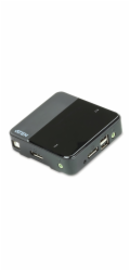 Aten CS782DP ATEN KVM switch CS782DP, 2-Port USB DisplayPort KVM Switch4K UHD Supported , audio