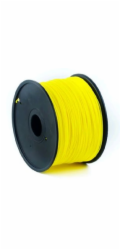 GEMBIRD Tisková struna (filament), ABS, 1,75mm, 1kg, žlutá