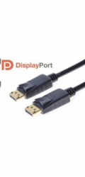 PREMIUMCORD DisplayPort 1.2 přípojný kabel M/M, zlacené konektory, 0.5m