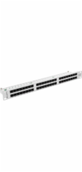 Lanberg Patch panel 48 portů 1U Cat.6 šedý