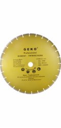 GEKO Kotouč diamantový řezný segmentový, 400x8x32mm GEKO