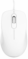 MODECOM M10 BÍLÁ DRÁTOVÁ OPTICKÁ MYŠ