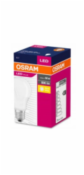 Osram LED žárovka E27  9,5W 2700K 806lm VALUE A60-klasik matná