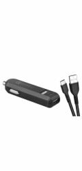 AVACOM NACL-QC2XC-KK AVACOM CarMAX 2 nabíječka do auta 2x Qualcomm Quick Charge 2.0, černá barva (USB-C kabel)