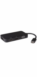 PREMIUMCORD adaptér DisplayPort - DP + HDMI + DVI + VGA , 1080p, 4K*2K