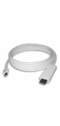 PremiumCord mini DisplayPort 1.2 na HDMI 2.0 kabel pro rozlišení 4Kx2K@60Hz, 2m