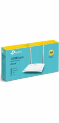 TP-Link TL-WR820N WiFi4 router (N300, 2,4GHz, 2x100Mb/s LAN, 1x100Mb/s WAN)