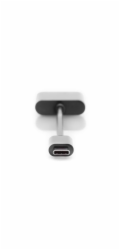 Digitus Rozbočovací kabel USB typu C, typ C - 3,5 mm + typ C M/F/F, 0,2 m, Gen2, 5A, 10 GB, Vers. 3,1, CE, bl