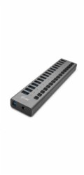 i-tec USB 3.0 nabíjecí HUB 16port + Power Adapter 90 W