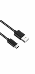 PremiumCord Kabel USB 3.1 C/M - USB 2.0 A/M, rychlé nabíjení proudem 3A, 10cm, černá