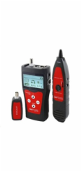 LAN Cable Tester TLCD76 s LCD, koax, Cat3/Cat5E/Cat6, UTP/STP, USB, sonda