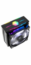 Zalman chladič CPU CNPS10X OPTIMA II BLACK / 120mm RGB ventilátor / heatpipe / PWM / výška 160mm / pro AMD i Intel