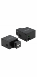 Delock Keystone Modul mit USB Typ-A Ladebuchse 2,1 A schwarz