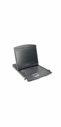 DIGITUS Digitus modularizovaná TFT konzole 48,3 cm (19 ") bez klávesnice, bez modulu KVM RAL 9005 černá barva
