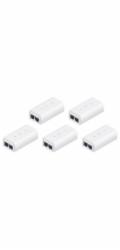 Ubiquiti POE-24-24W-5P, GB PoE Injektor, 24V/1A (24W) 5-pack