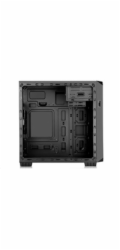 EVOLVEO Shaw 2, case mATX, 1x 120 mm ventilátor, přední mesh panel, prachový filtr, bez zdroje, černá
