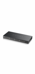 Zyxel GS2220-50 - Přepínač - řízený - 44 x 10/100/1000 + 4 x kombinace Gigabit SFP + 2 x gigabitů SFP - Lze montovat do rozvaděče