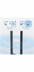 TP-Link Archer T4U Plus WiFi5 USB adapter (AC1300,2,4GHz/5GHz,USB3.0)
