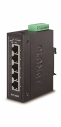 Planet ISW-500T Switch, 5x 10/100Base-TX, ESD, DIN, IP30, -40~75°C