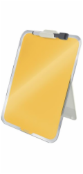 LEITZ Stolní skleněná tabulka na poznámky  Cosy teplá žlutá