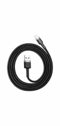 Baseus datový kabel Cafule Lightning 1m 2,4A šedo-černý