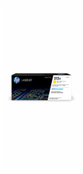 HP 212X High Yield Yellow Original LaserJet Toner Cartridge (10,000 pages)