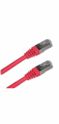 XtendLan patch kabel Cat5E, FTP - 3m, červený